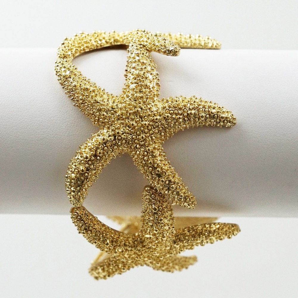 Summer Starfish Bracelet Gold O/S
